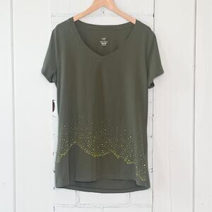 Arc'teryx SS V-Neck T-Shirt Medium Green